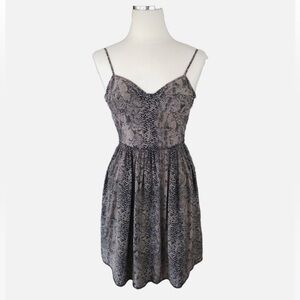 Wilfred Aritzi Snakeskin Rattler Print Dress